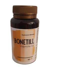 BONETILL Vitamina D3 suplemento 60 cápsulas