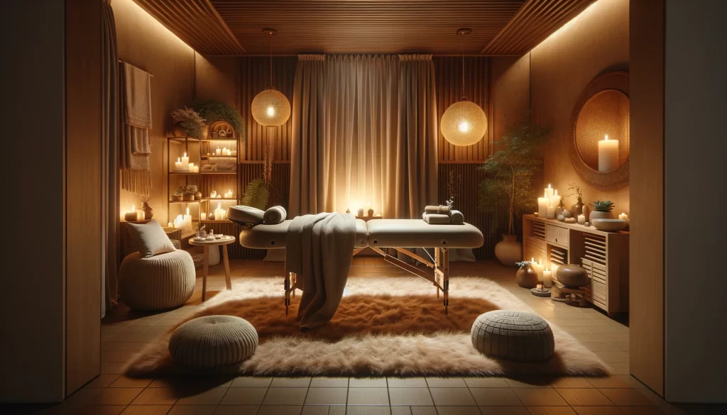 diminuir o stress e incentivar o relaxamento completo.